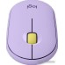 Мышь Logitech M350 Pebble (лавандовый)