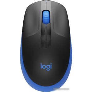 Мышь Logitech M190 (черный/синий)