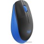Мышь Logitech M190 (черный/синий)