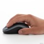 Мышь Logitech M185 (черный/красный) Мышь Logitech M185 (черный/красный)