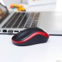Мышь Logitech M185 (черный/красный) Мышь Logitech M185 (черный/красный)