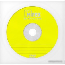 DVD-R диск Mirex 4.7Gb 16x Mirex в бумажном конверте с окном