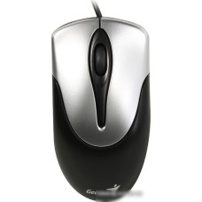 Мышь Genius NetScroll 100 V2 (черный/серебристый)