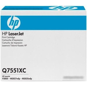 Картридж HP Q7551XC Картридж HP Q7551XC