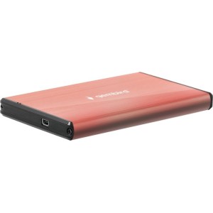 Бокс для накопителей 2.5" Gembird EE2-U3S-3-P (розовый)
