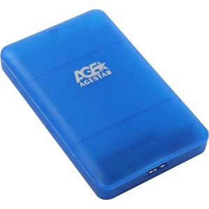 Бокс для жесткого диска AgeStar 3UBCP3 (синий)
