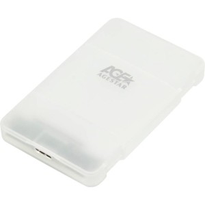 Бокс для жесткого диска AgeStar 3UBCP3 (белый)