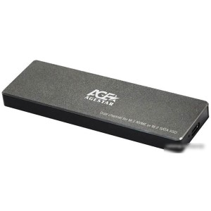 Бокс для накопителей M.2 AgeStar 31UBVS6C (черный) Бокс для накопителей M.2 AgeStar 31UBVS6C (черный)