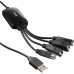 USB-хаб Buro BU-HUB4-0.3-U2.0-Splitter