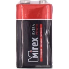 Батарейка Mirex Extra Power 9V 1 шт 23702-6F22-S1