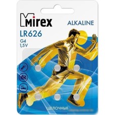 Элементы питания Mirex LR621 (AG1) Mirex блистер 6 шт. 23702-LR621-E6