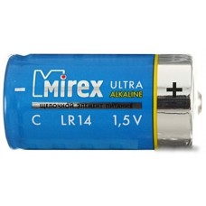 Батарейки Mirex LR14 C Алкалайн 2 шт 23702-LR14-S2