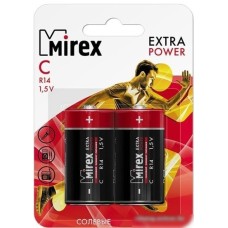 Батарейки Mirex Extra Power C 2 шт 23702-ER14-E2