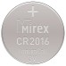 Батарейки Mirex CR2016 4 шт 23702-CR2016-E4