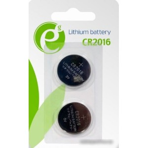 Батарейки EnerGenie Lithium CR2016 2 шт. EG-BA-CR2016-01 Батарейки EnerGenie Lithium CR2016 2 шт. EG-BA-CR2016-01