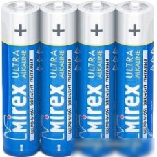 Батарейки Mirex Ultra Alkaline AAA 4 шт LR03-S4