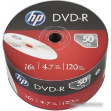 DVD-R диск HP 4.7Gb 16x HP в пленке 50 шт. 69303