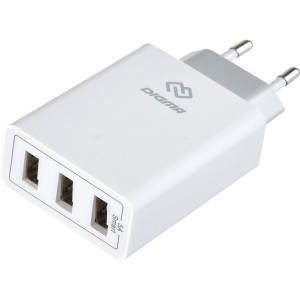 Сетевое зарядное Digma DGWC-3U-5A-WG Сетевое зарядное Digma DGWC-3U-5A-WG