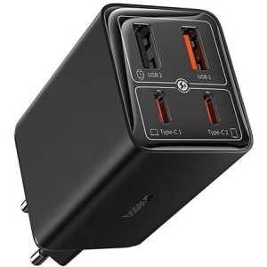 Сетевое зарядное Baseus GaN6 Pro Fast Charger 2C+2U 65W P10162701113-00 (черный) Сетевое зарядное Baseus GaN6 Pro Fast Charger 2C+2U 65W P10162701113-00 (черный)