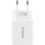 Сетевое зарядное Digma DGW2D (белый)