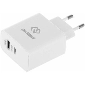 Сетевое зарядное Digma DGW3D (белый) Сетевое зарядное Digma DGW3D (белый)