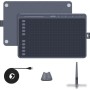 Графический планшет Huion HS611 (серый космос)