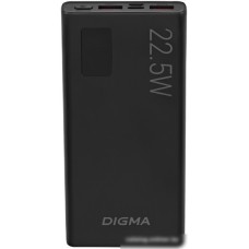Внешний аккумулятор Digma DGPF10A 10000mAh (черный)
