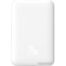 Внешний аккумулятор Baseus Magnetic Mini Air Wireless Fast Charge Power Bank 20W 10000mAh (белый)