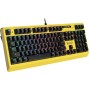Клавиатура A4Tech B810RC (желтый)