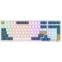 Клавиатура Royal Kludge RK98 RGB (белый/синий, RK Red)