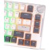 Клавиатура Royal Kludge RK-H81 RGB White Night (RK Blue)