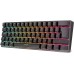 Клавиатура Royal Kludge RK61 New RGB (черный, RK Red)