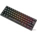 Клавиатура Royal Kludge RK61 New RGB (черный, RK Red)