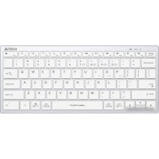 Клавиатура A4Tech Fstyler FBX51C (серебристый/белый)