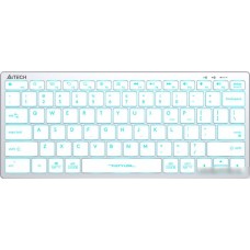 Клавиатура A4Tech Fstyler FX61 (серебристый/белый)
