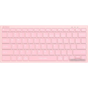 Клавиатура A4Tech Fstyler FBX51C (розовый)