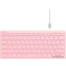 Клавиатура A4Tech Fstyler FBX51C (розовый)
