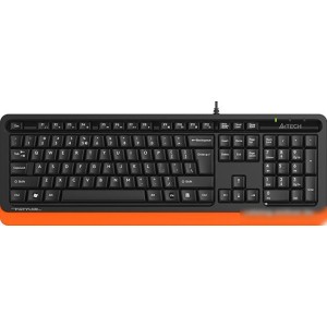 Клавиатура A4Tech Fstyler FKS10 (черный/оранжевый)