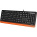 Клавиатура A4Tech Fstyler FKS10 (черный/оранжевый)