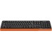Клавиатура A4Tech Fstyler FKS10 (черный/оранжевый)