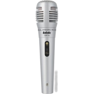 Микрофон BBK CM114 (серебристый)