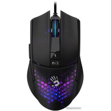Игровая мышь A4Tech Bloody L65 Max (черный/фиолетовый)