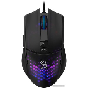 Игровая мышь A4Tech Bloody L65 Max (черный/фиолетовый)