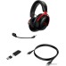 Наушники HyperX Cloud III Wireless (черный/красный)