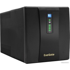 Источник бесперебойного питания ExeGate SpecialPro UNB-1500.LED.AVR.4SH EP285499RUS