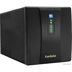 Источник бесперебойного питания ExeGate SpecialPro UNB-1500.LED.AVR.4SH EP285499RUS