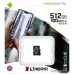 Карта памяти Kingston Canvas Select Plus microSDXC 512GB
