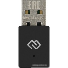 Wi-Fi/Bluetooth адаптер Digma DWA-BT4-N150