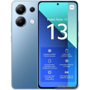 Смартфон Xiaomi Redmi Note 13 6GB/128GB с NFC международная версия (ледяной синий)