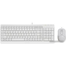 Клавиатура + мышь A4Tech Fstyler F1512 (белый)